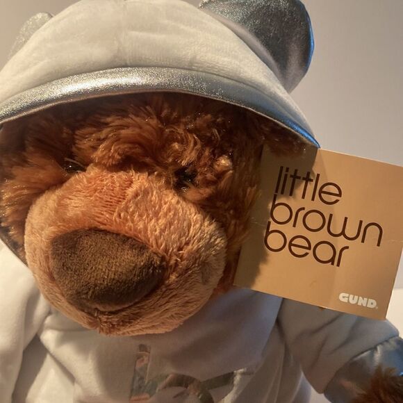 Gund 2019 Gund Bloomingdale Little Brown Bear Astronaut NASA - Picture 2 of 7